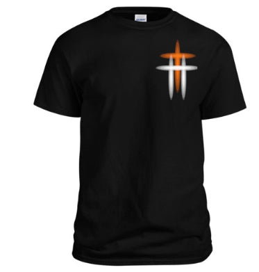Black & Orange “Respect God” T-Shirt